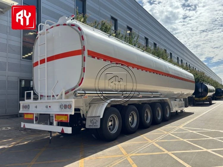 5 Axle 45000L Carbon Steel Fuel Tanker Semi Trailer best