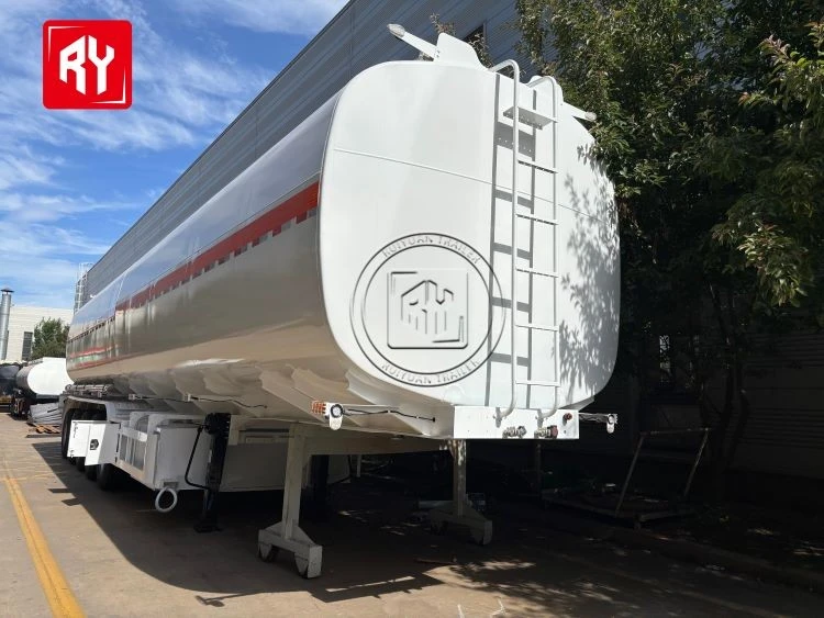 5 Axle 45000L Carbon Steel Fuel Tanker Semi Trailer high quality
